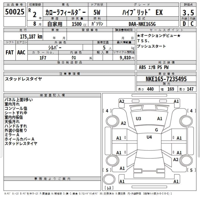 2020 Toyota Fielder Hybrid