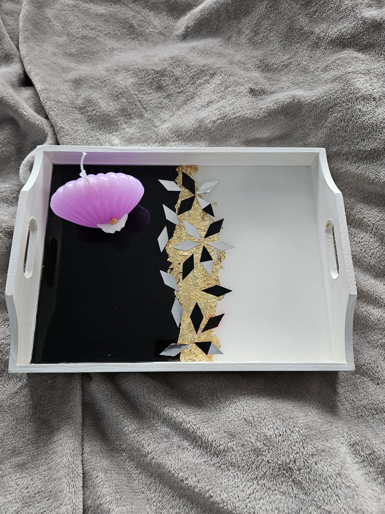 Dekoratives Serviertablett