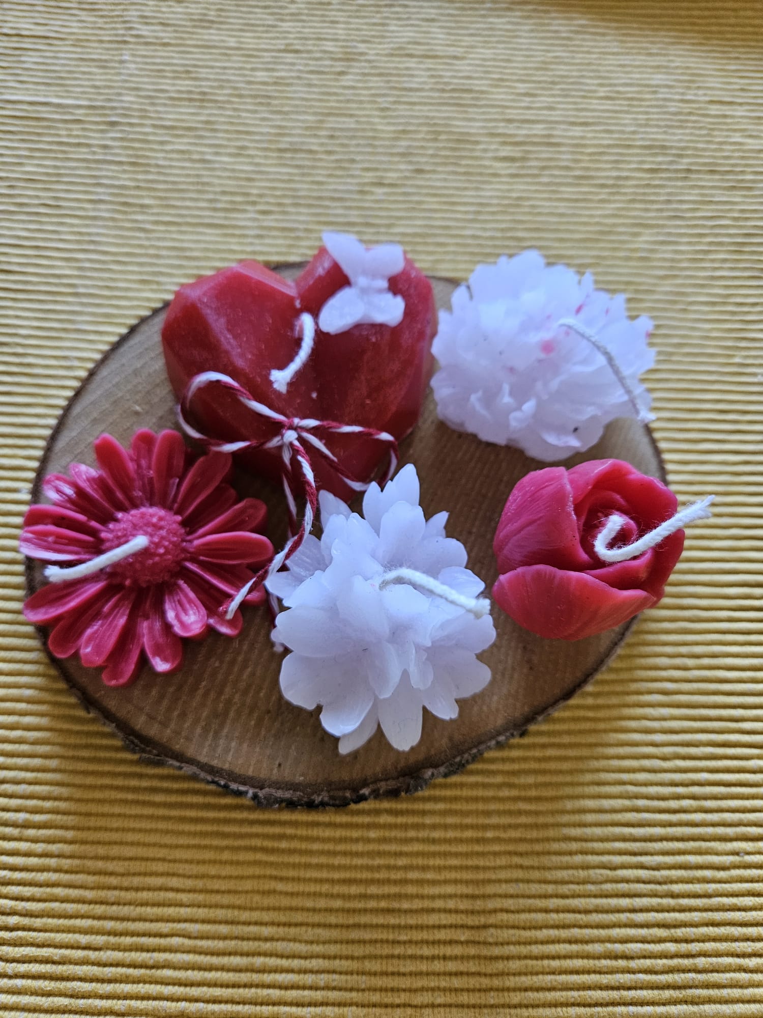 Dekorative Duftkerzen