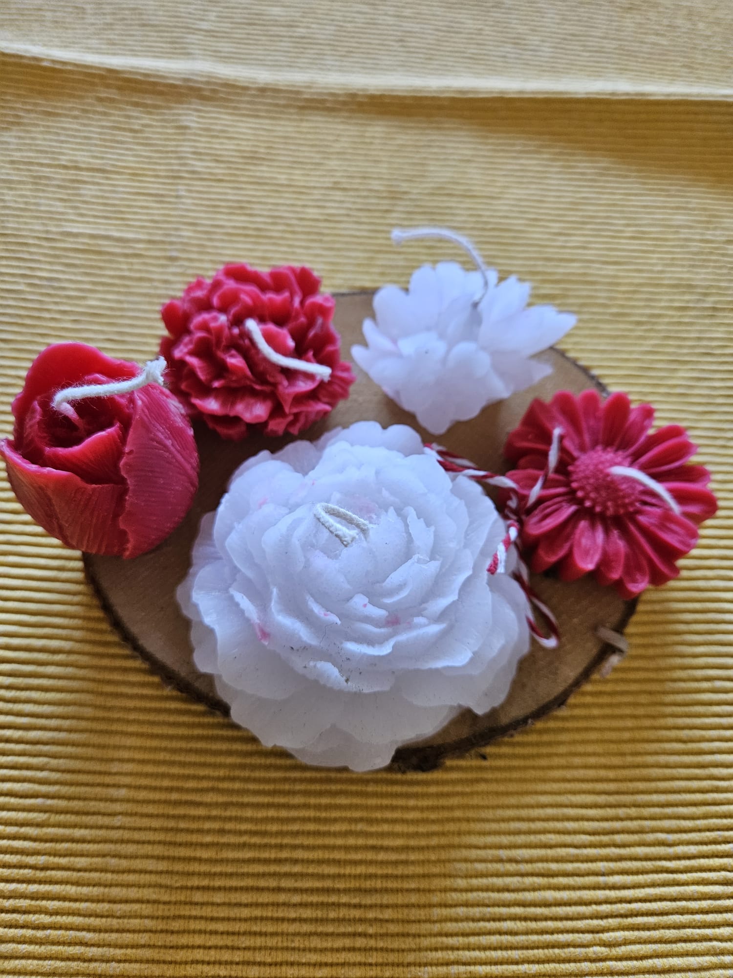 Dekorative Duftkerzen