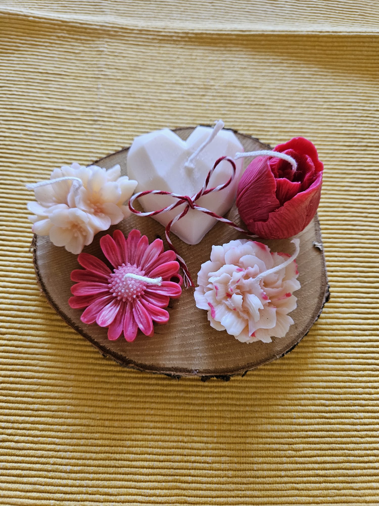 Dekorative Duftkerzen