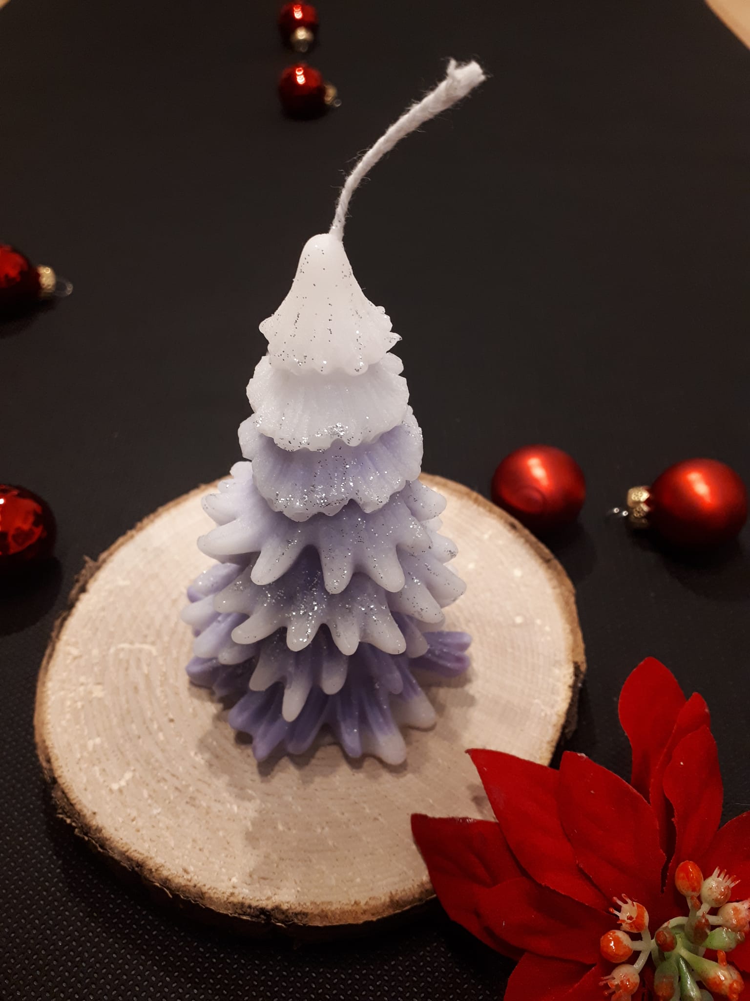 Weihnachtsbaum-Kerze