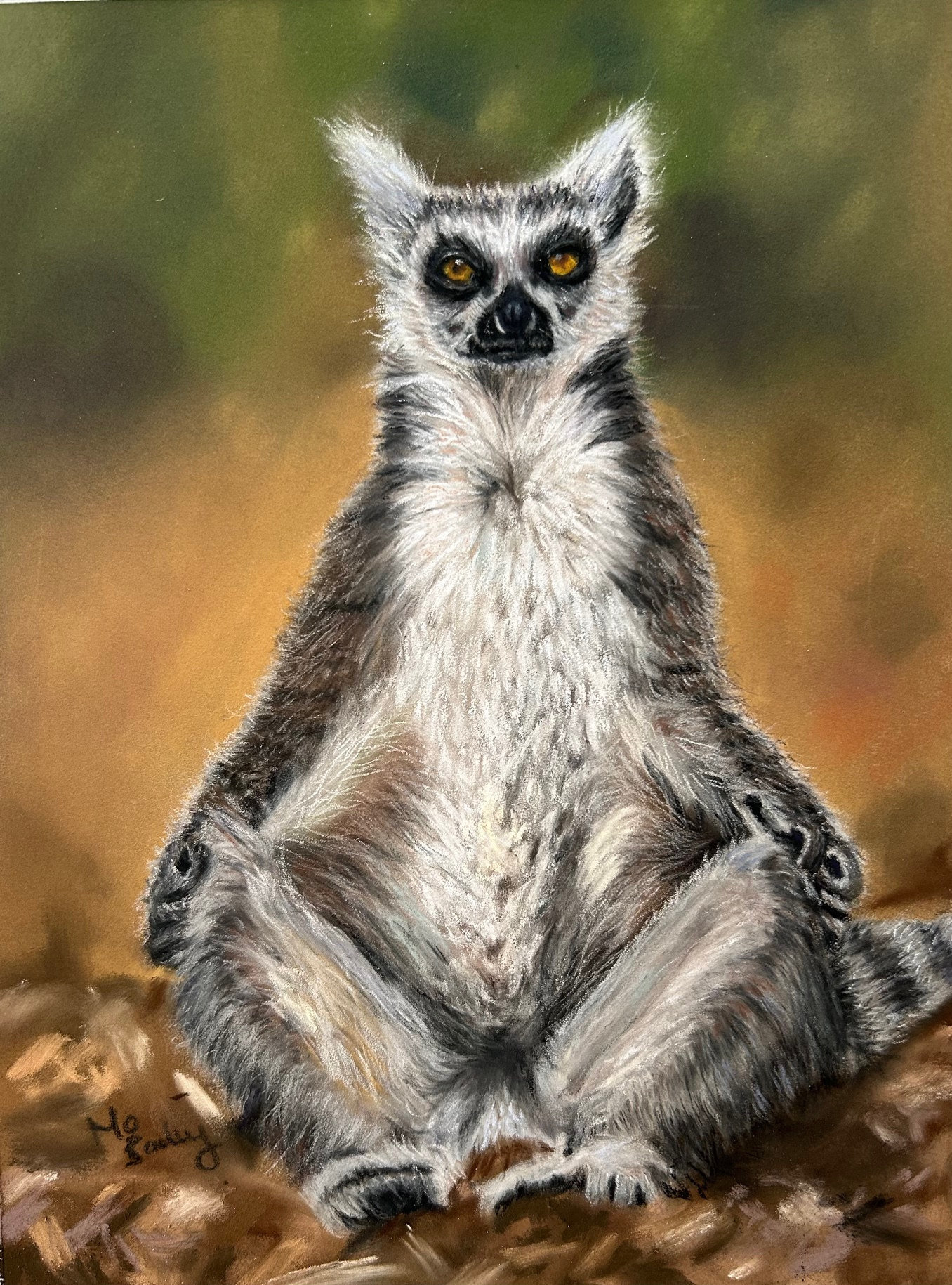 Lemuraste ~ Larry The Lemur 10 x 8 Limited Edition Print