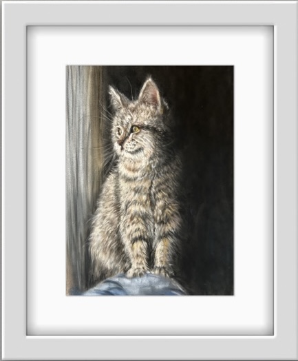 Quiet Paws A4 Hand - Signed Limited Edition Print