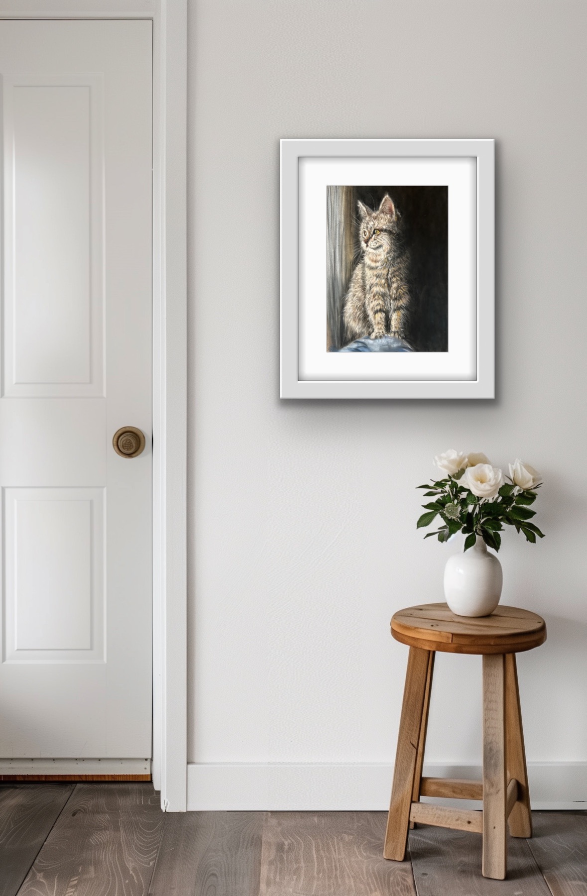 Quiet Paws A4 Hand - Signed Limited Edition Print