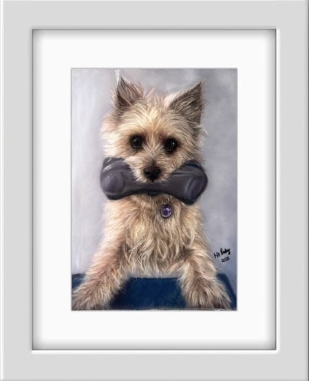 Did Someone Say Play? A4 Hand Signed Limited Edition Print