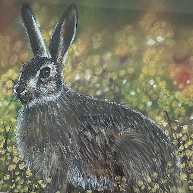 Hare & Bloom 8 x 8 Limited Edition Print