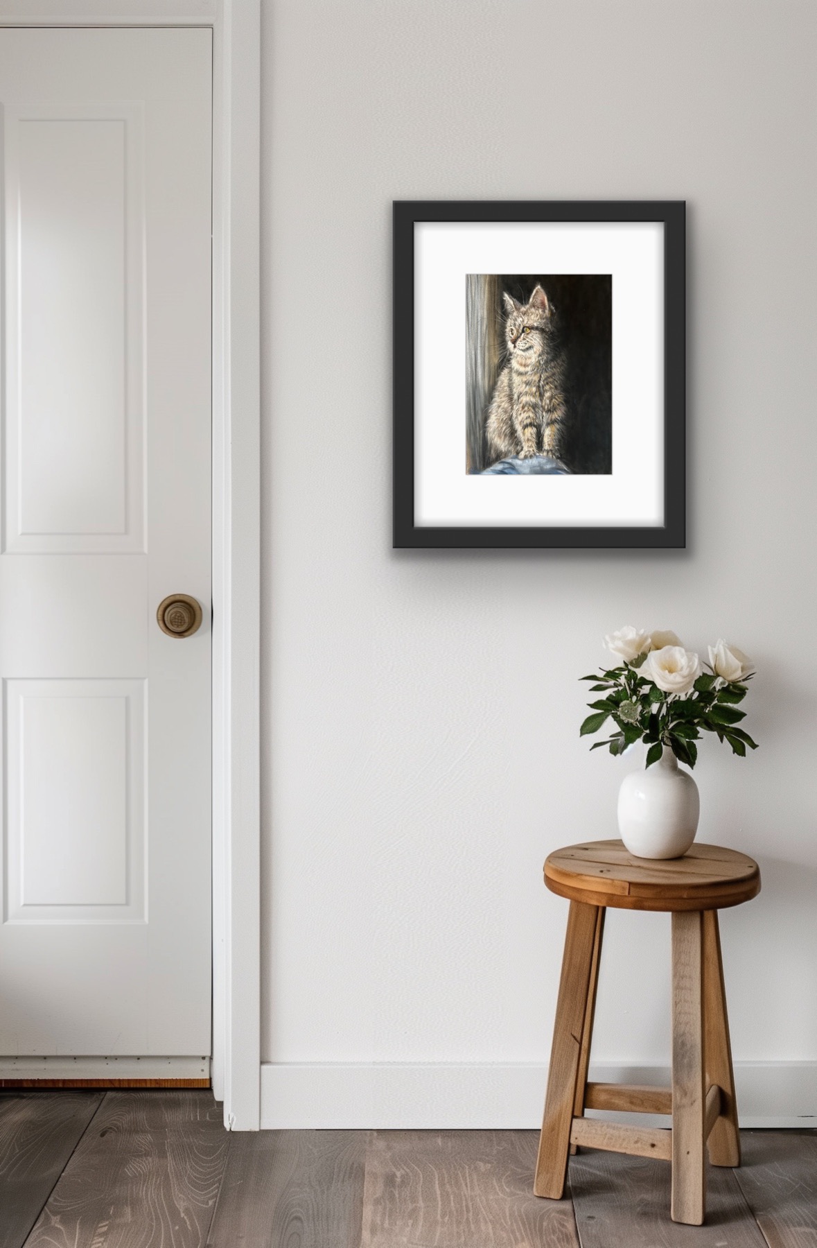 Quiet Paws A4 Hand - Signed Limited Edition Print