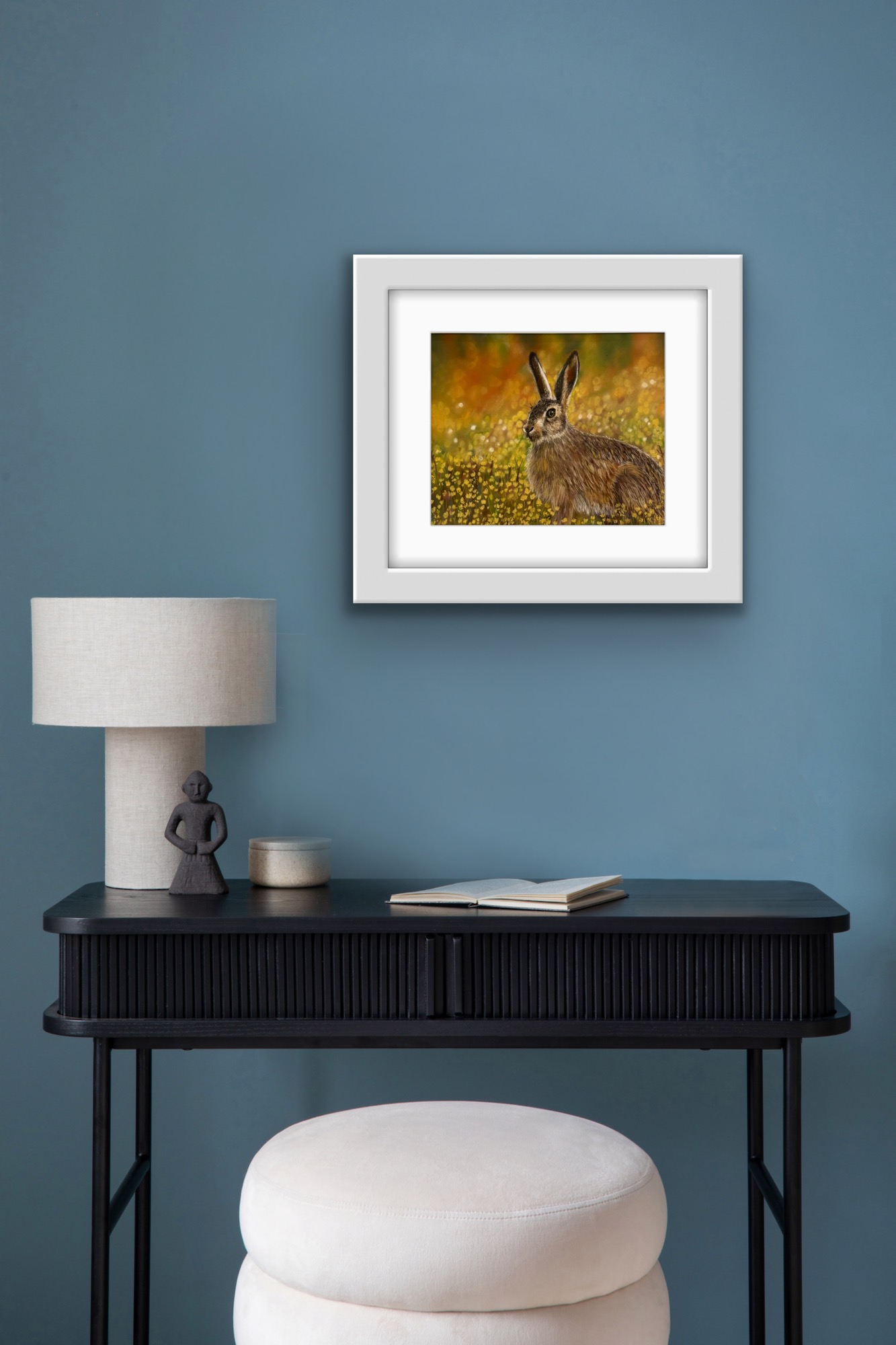 Hare & Bloom 8 x 8 Inch Signed Limited Edition Print