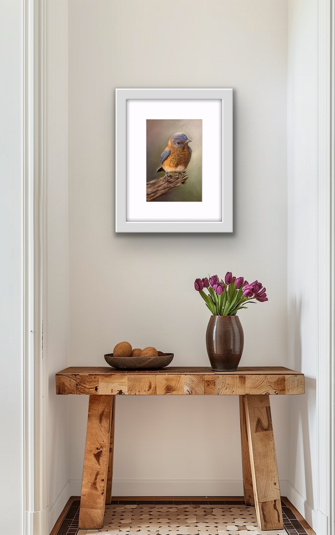 Silent Watcher A4 Hand Signed Limited Edition Print