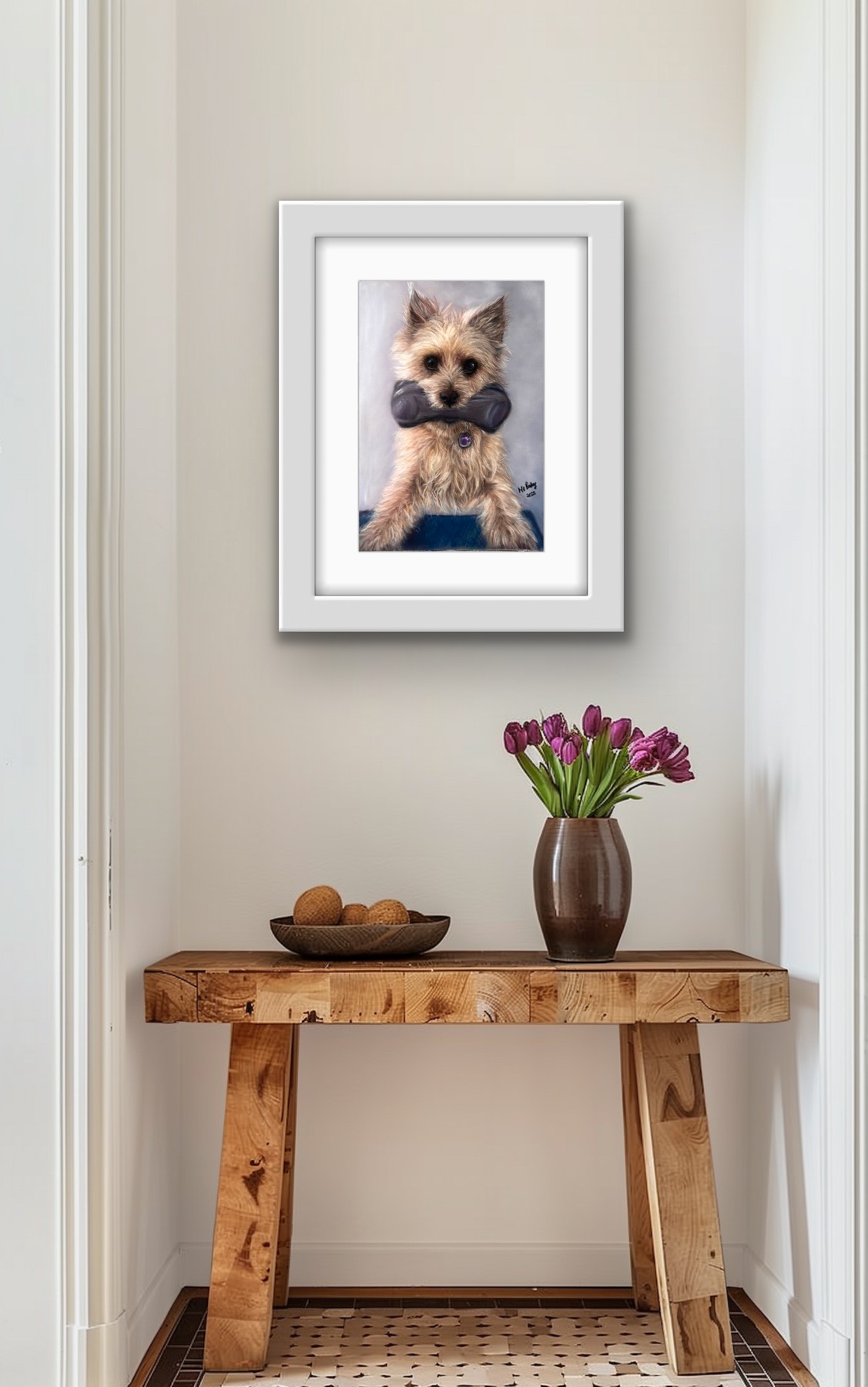 Did Someone Say Play? A4 Hand Signed Limited Edition Print