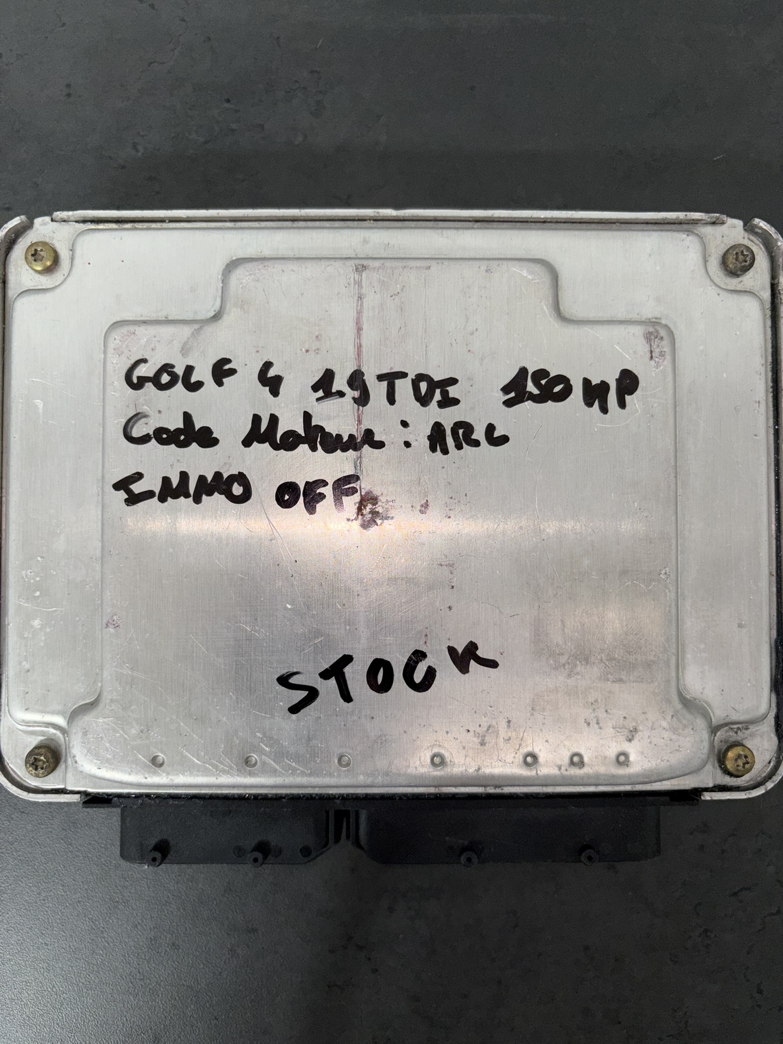 ECU 038906019FE 0281010744 EDC15P+ IMMO OFF