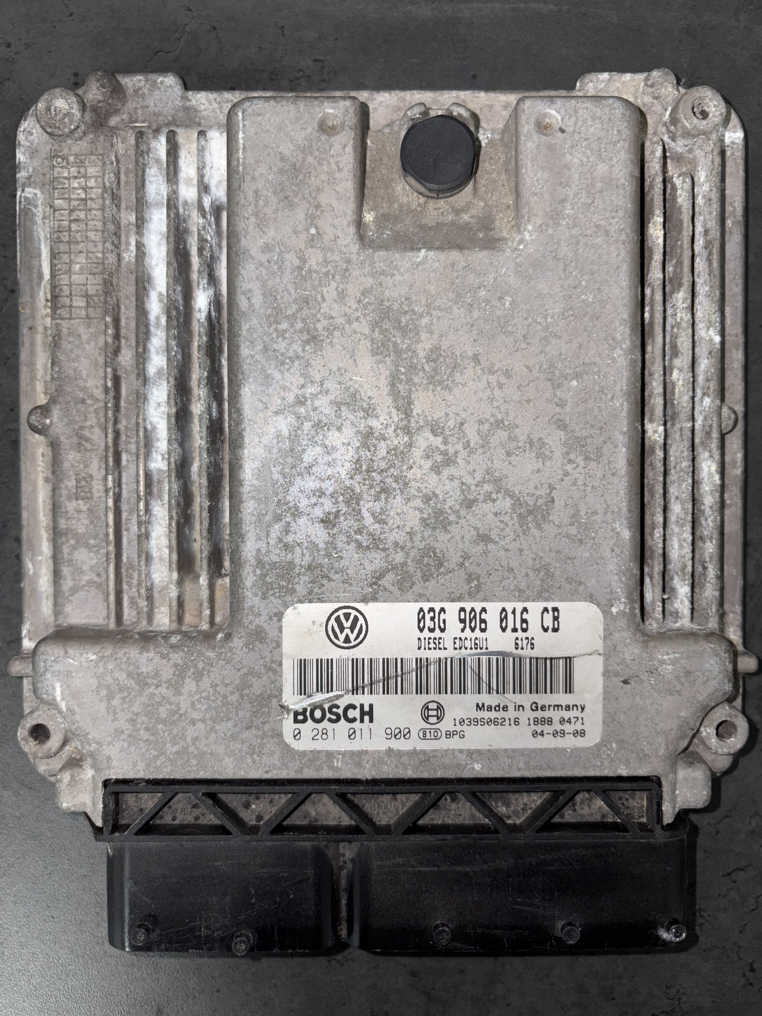 ECU 03G906016CB 0281011900 EDC16U1 IMMO OFF