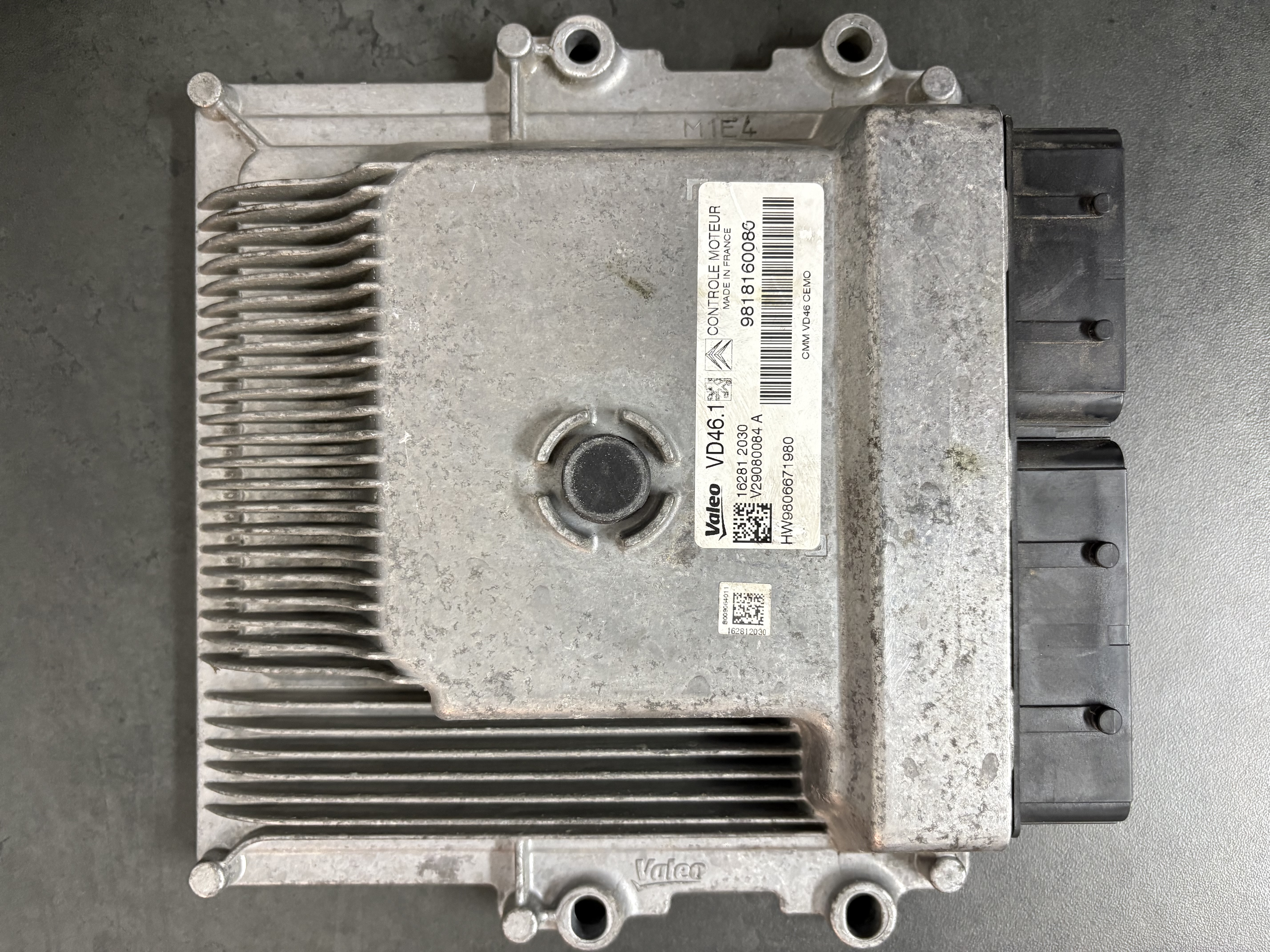 ECU 9818160080 HW9806671980 VD46.1 – IMMO OFF