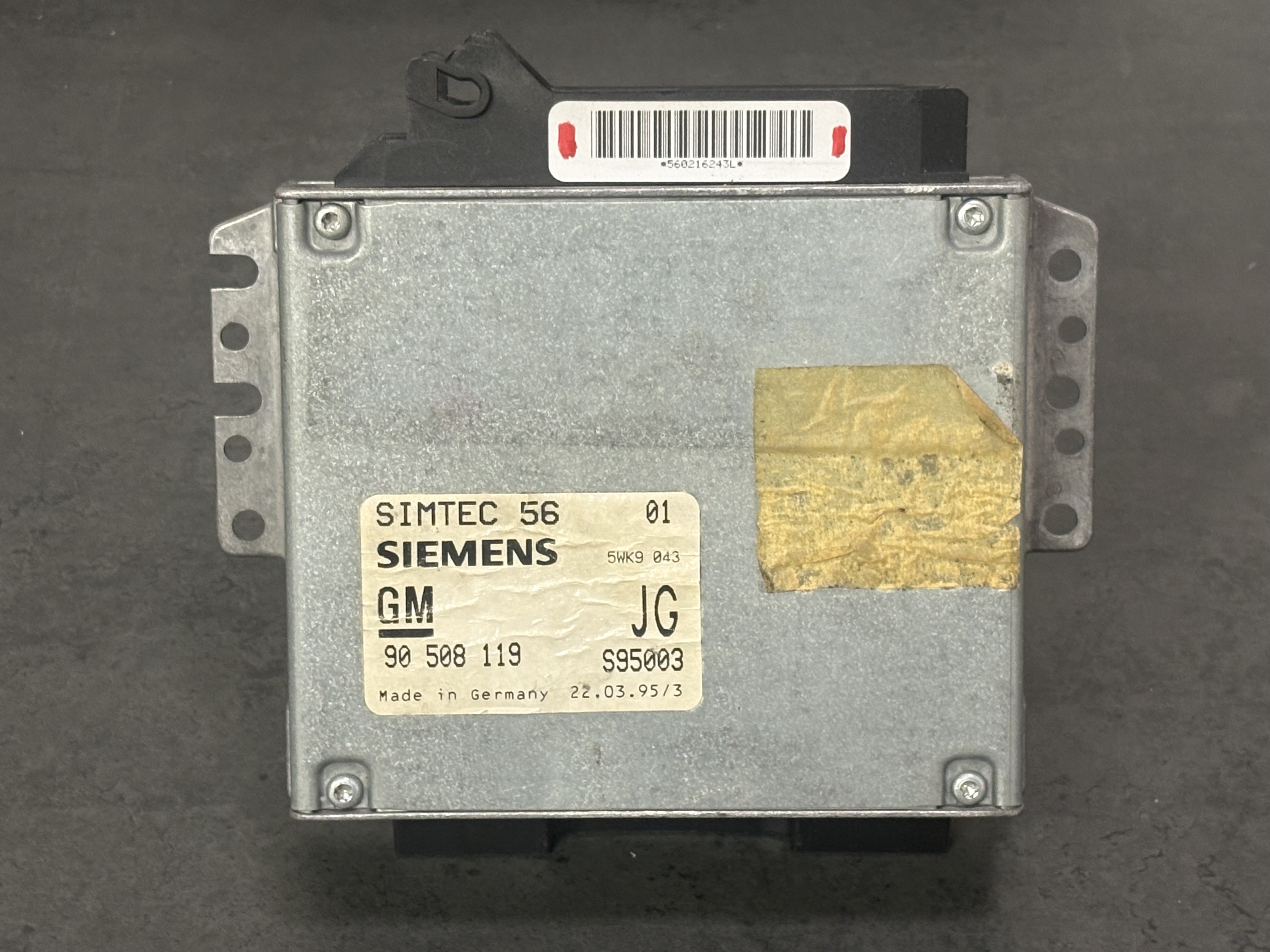 Immo Off Siemens Simtec 56 : Suppression Antidémarrage Opel (1.8 / 2.0 Ecotec)