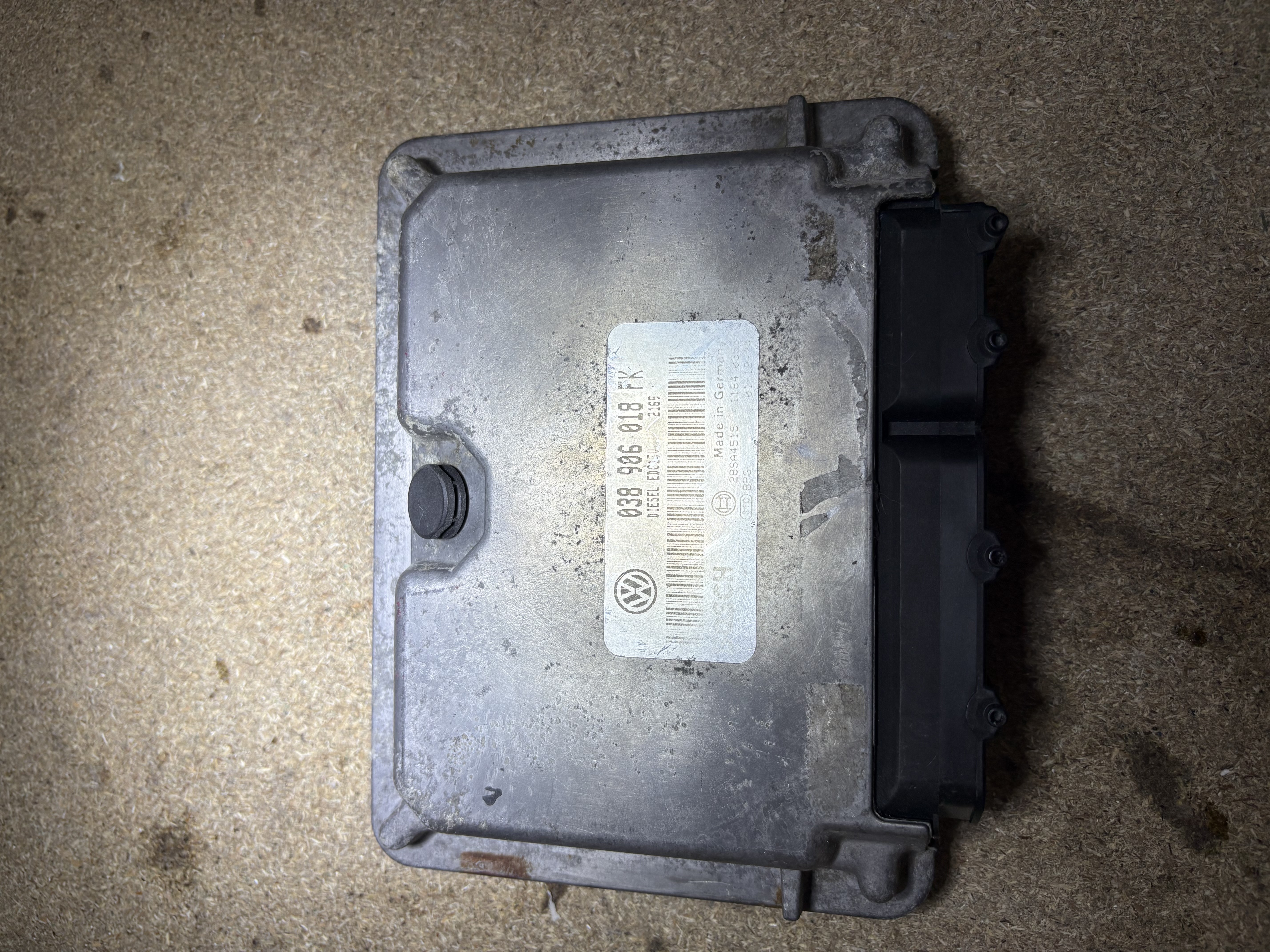 ECU 038906012FK 0281010057 EDC15V - IMMO OFF + STAGE 1