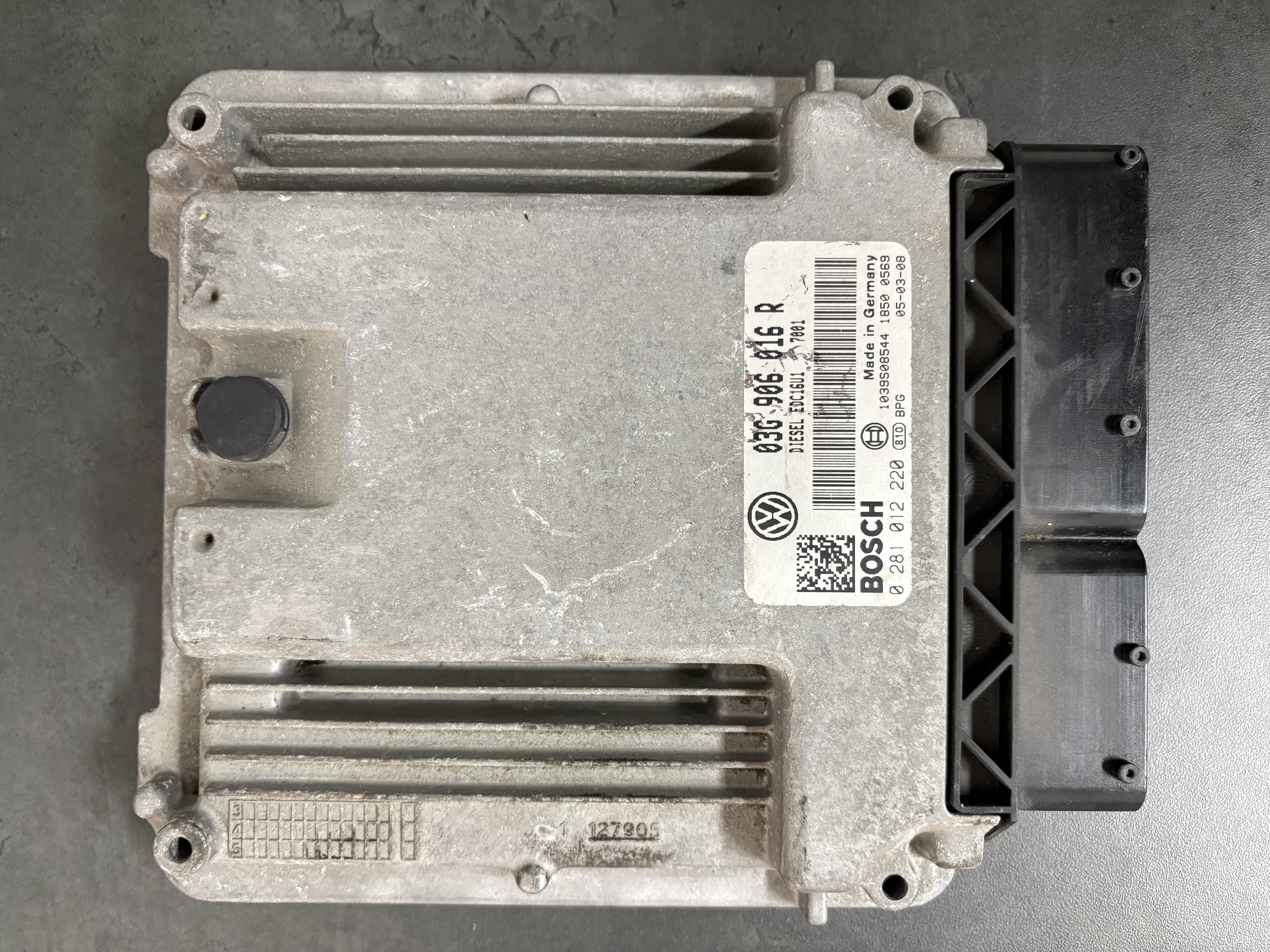 ECU 03G906016R 0281012220 EDC16U1 – IMMO OFF