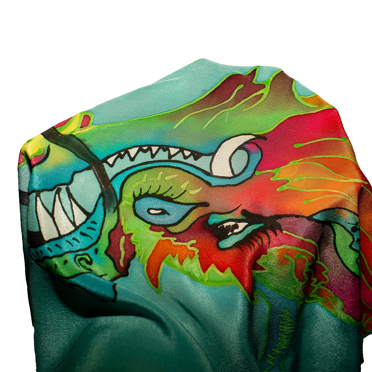 serpiente verde estilo chino 