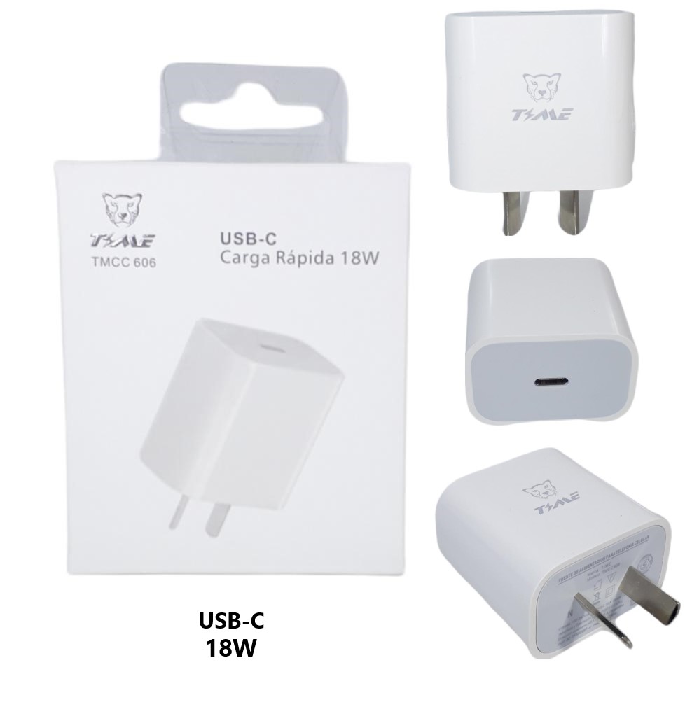 CABEZAL TIME USB TIPO C 18W TMCC607