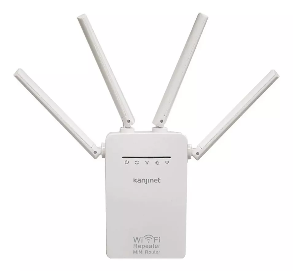 Repetidor wifi 4 antenas kanji