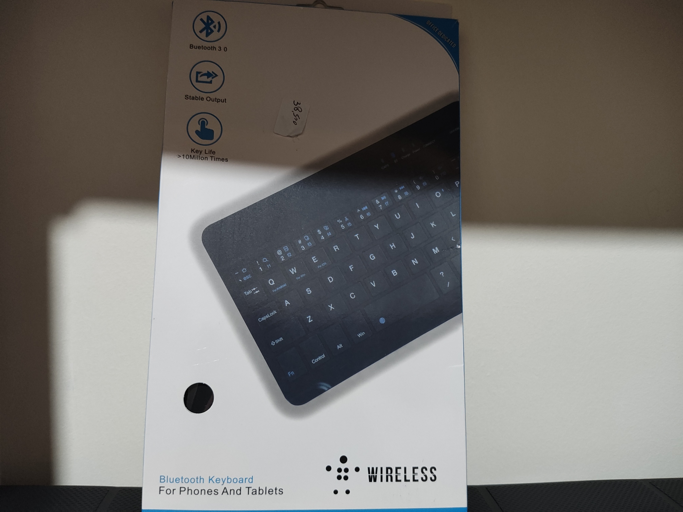 Teclado Bluetooth  Inalámbrico Tablet Pc 