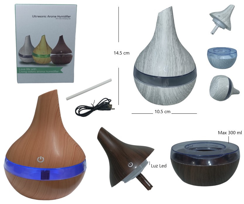 HUMIDIFICADOR DE AMBIENTES JARRA