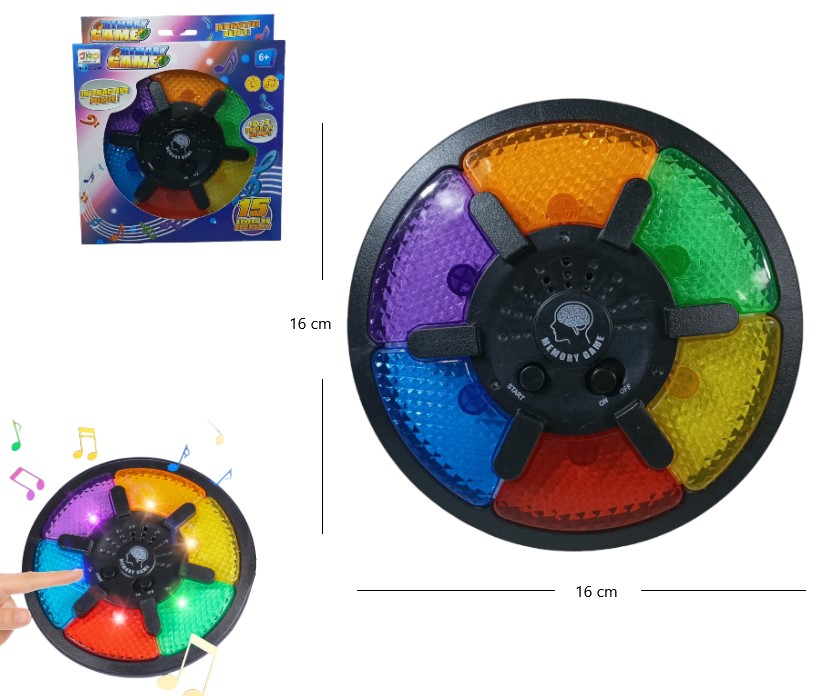 JUEGO DE MEMORIA INTERACTIVO CON LUZ