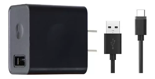 Cargador Turbo Power Carga Rapida + Cable Usb V8 P/ Motorola