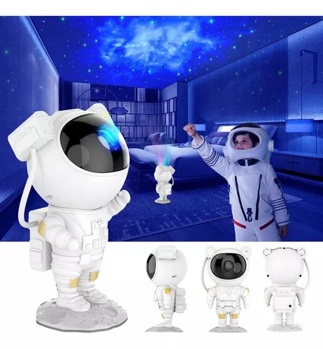 Proyector robot astronauta Galaxy Stars Nebula Lamp
