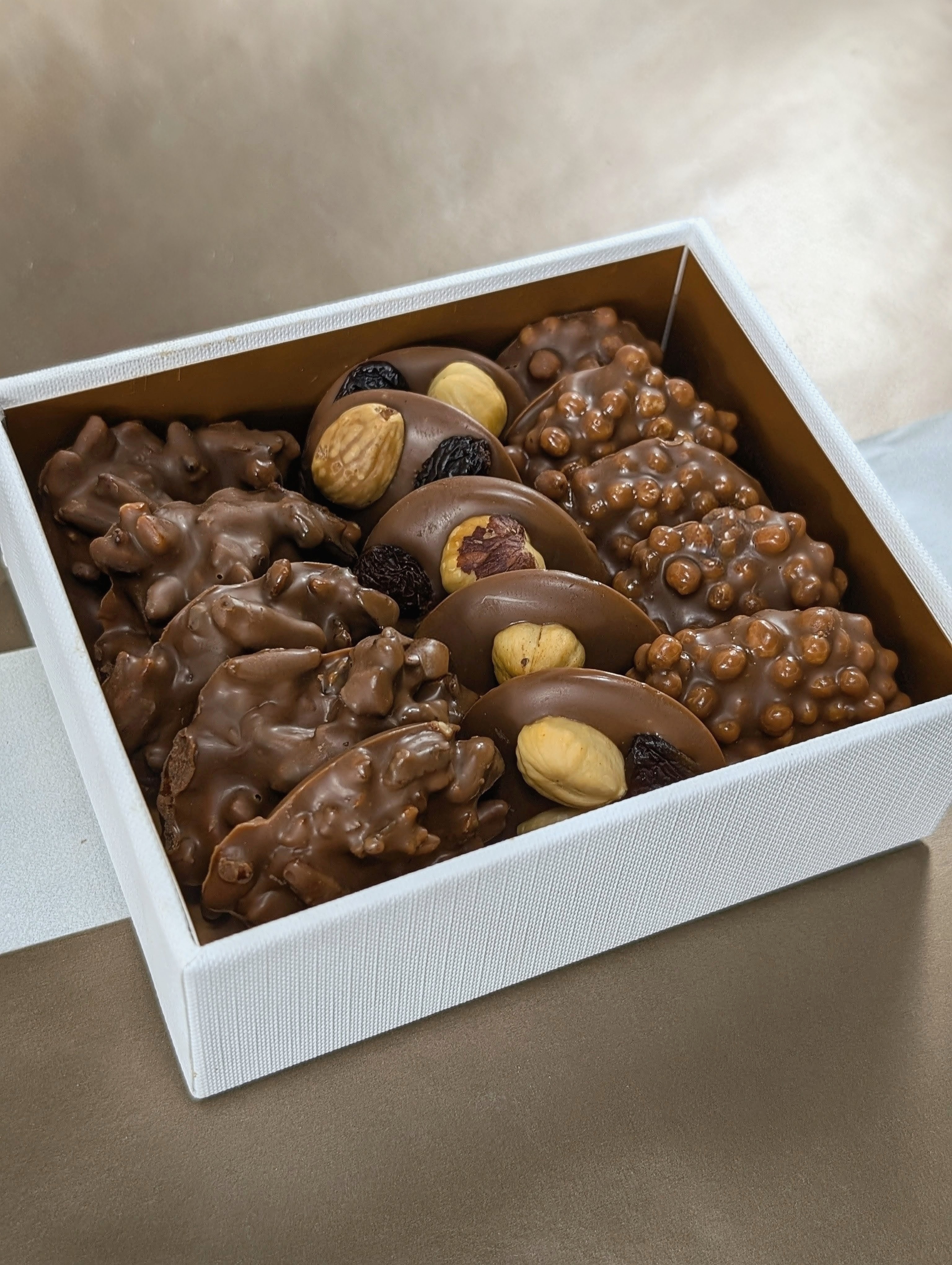 Ballotin Gourmand – Rochers, Mendiants & Crousti’Riz