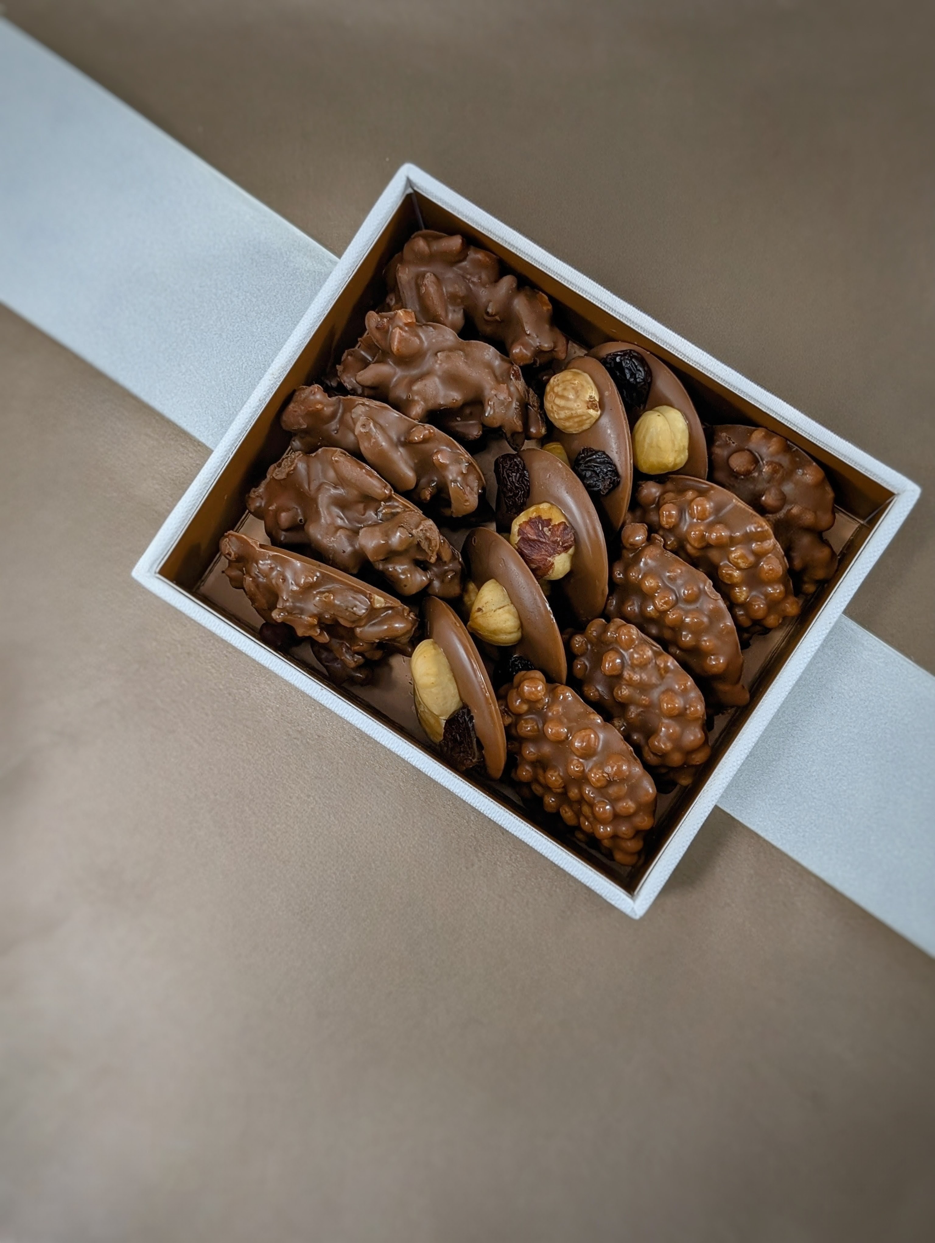 Ballotin Gourmand – Rochers, Mendiants & Crousti’Riz