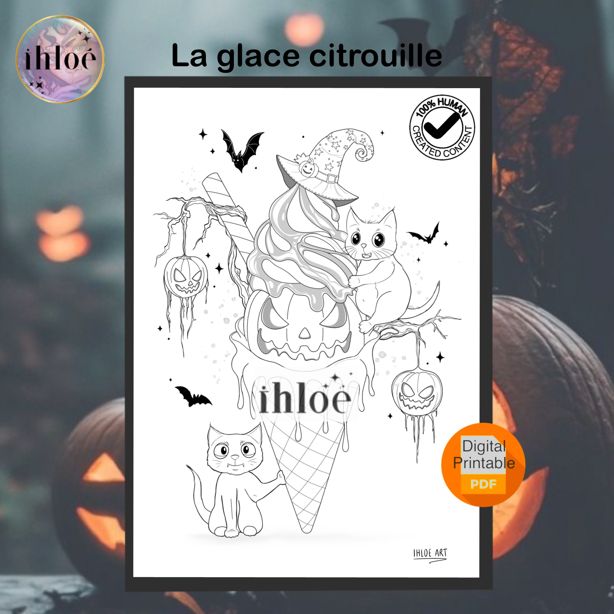 La glace citrouille