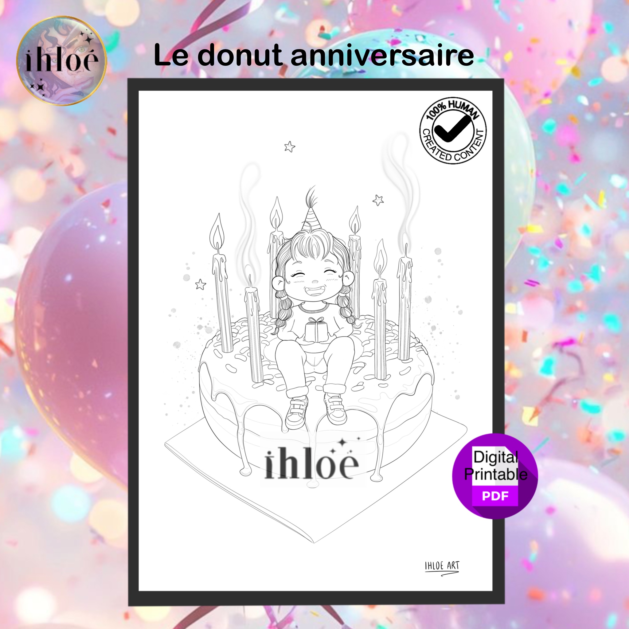 Le Donut Anniversaire