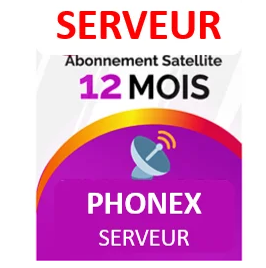 PHONEX Satellite Server 12 Months