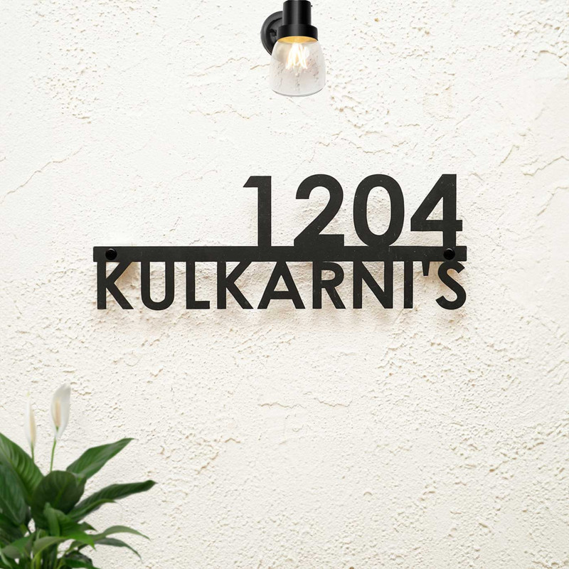 Design Your Perfect 6x12 Custom Acrylic Nameplate with RetroVesta