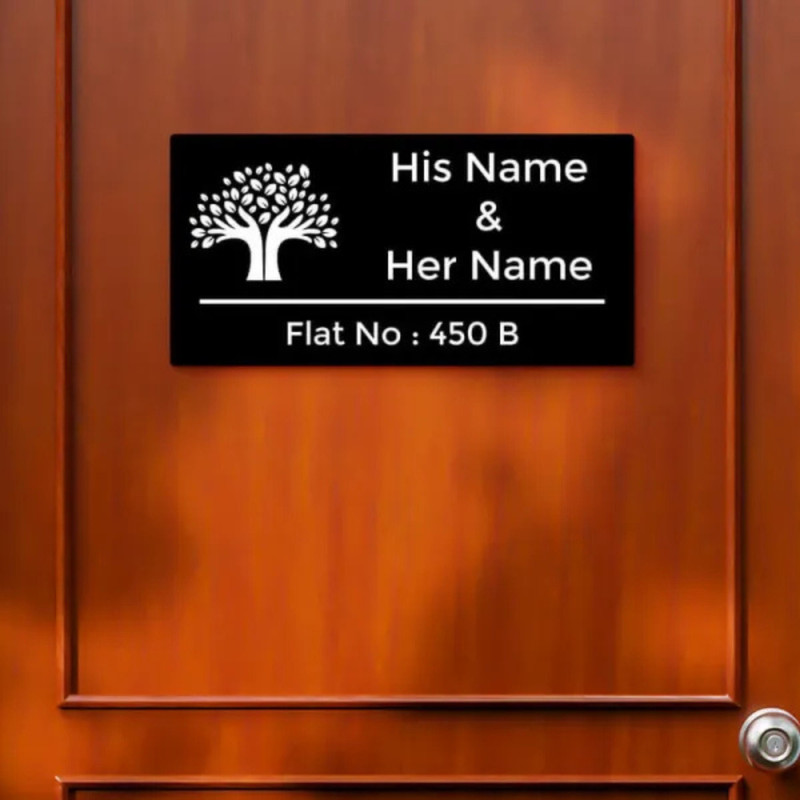 Custom 6x12 Acrylic Nameplate by RetroVesta  Add Your Personal Touch!