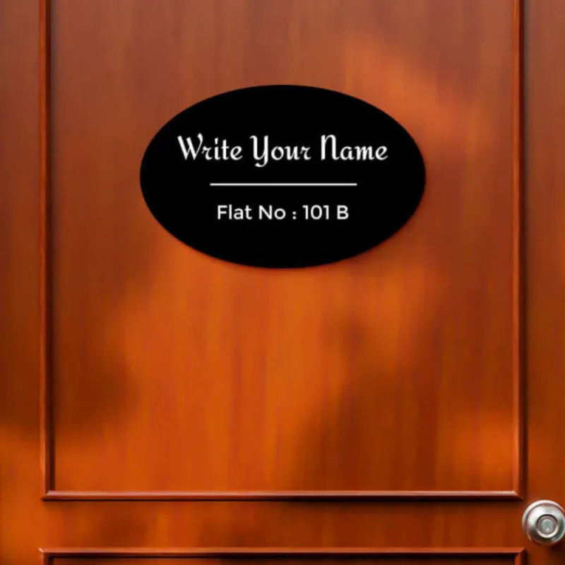 Personalized RetroVesta 6x12 Acrylic Nameplate  Make It Your Own