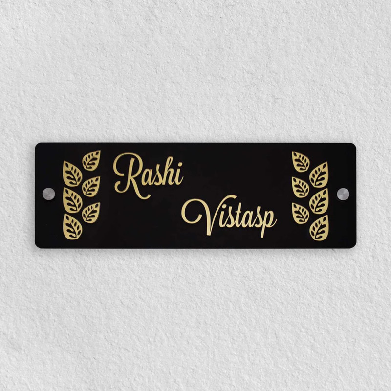Personalized RetroVesta 6x12 Acrylic Nameplate  Stylish and Customizable