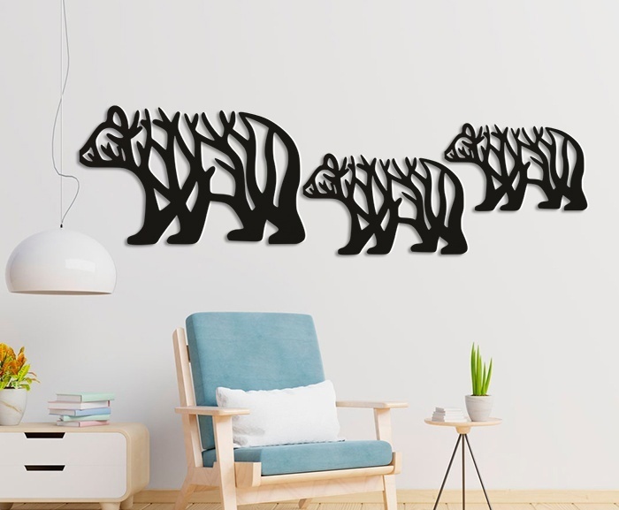 Sharad Arts Good Vibes Only Wall Hanging – Modular Typographic Wooden Wall Art in Black Finish for Room Decor, Home Handicrafts, and Stickable Frames for Positive Vibes