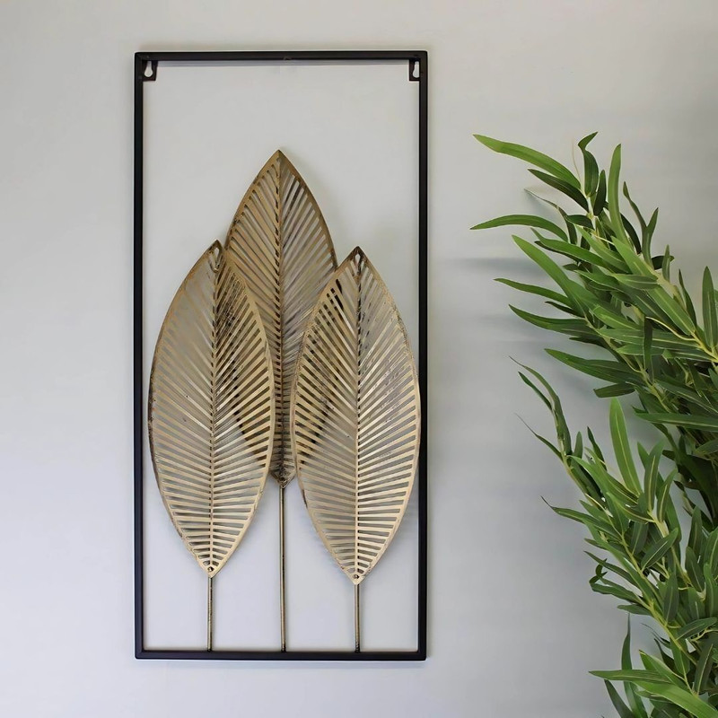 RetroVesta Premium Metal Wall Art Handcrafted Wall Decor for Elegant Living Rooms, Offices, and Hallways