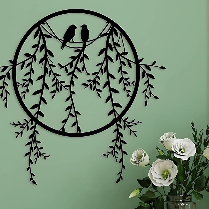 Handcrafted RetroVesta Metal Wall Sculptures Beautiful Wall Art for Living Rooms and Offices