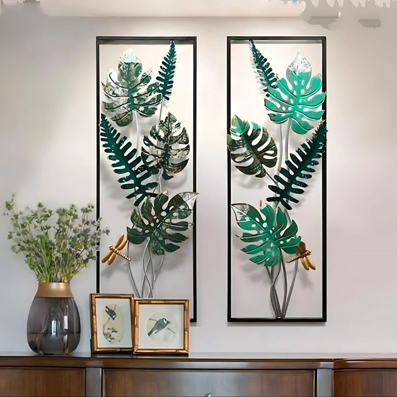 RetroVesta Luxury Metal Wall Sculptures – Unique Designs for Living Rooms, Offices, and More