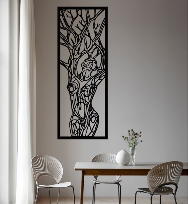 Modern Abstract Wall Art Handmade with precision – a perfect blend of durability and elegance