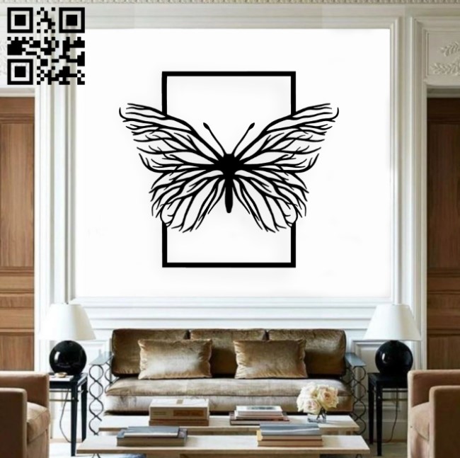 Butterfly Wall Art Modern Wooden Wall Art – 5mm MDF Handcrafted Room Decoration