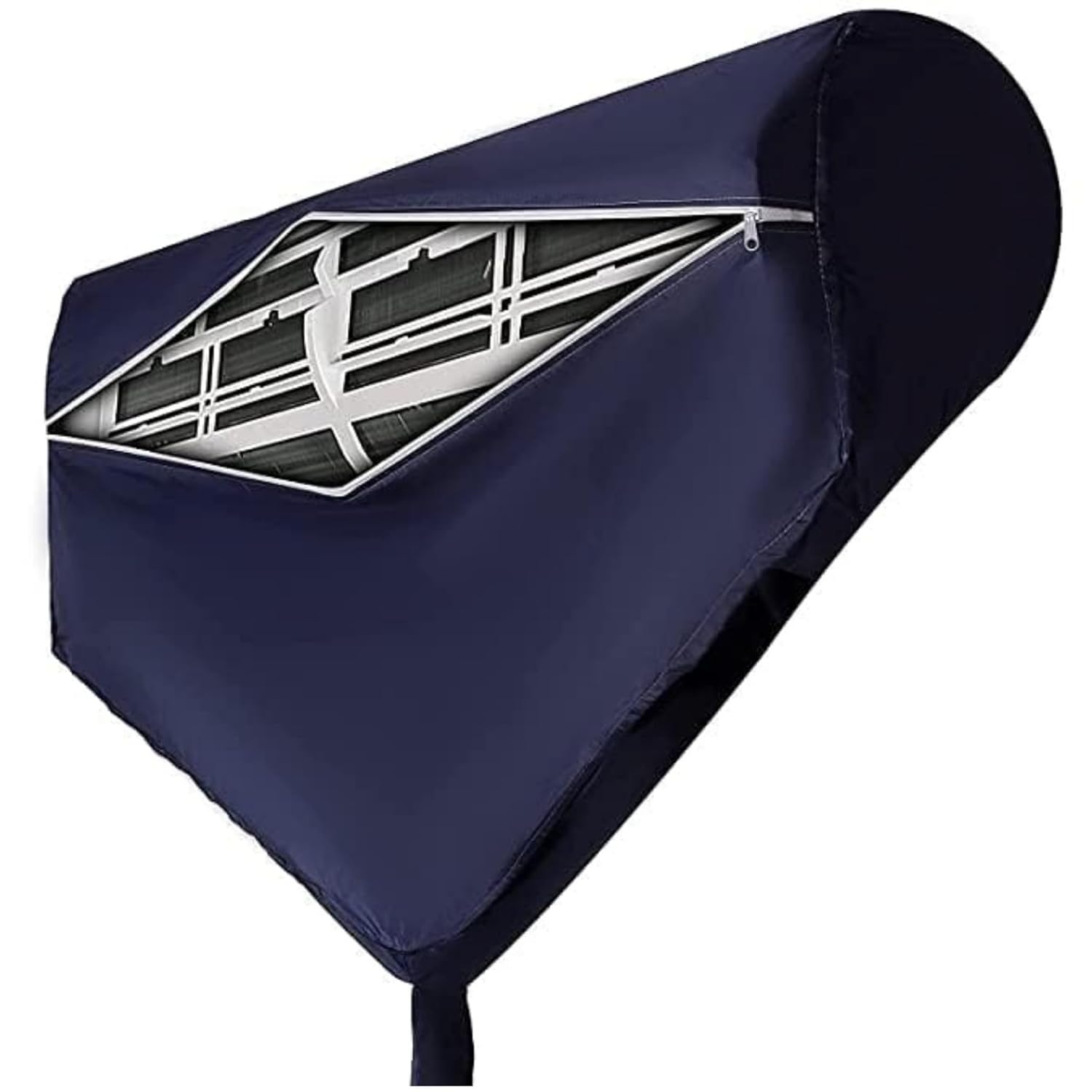 RetroVesta AC Service Wash Bag Cover (Blue, Waterproof, PVC Coated) for 1.5 to 2 Ton Split AC Units – AC Door Cover, Blocker, Control Door, Room Seal, Plastic Partition & Power Switch Cover for Home