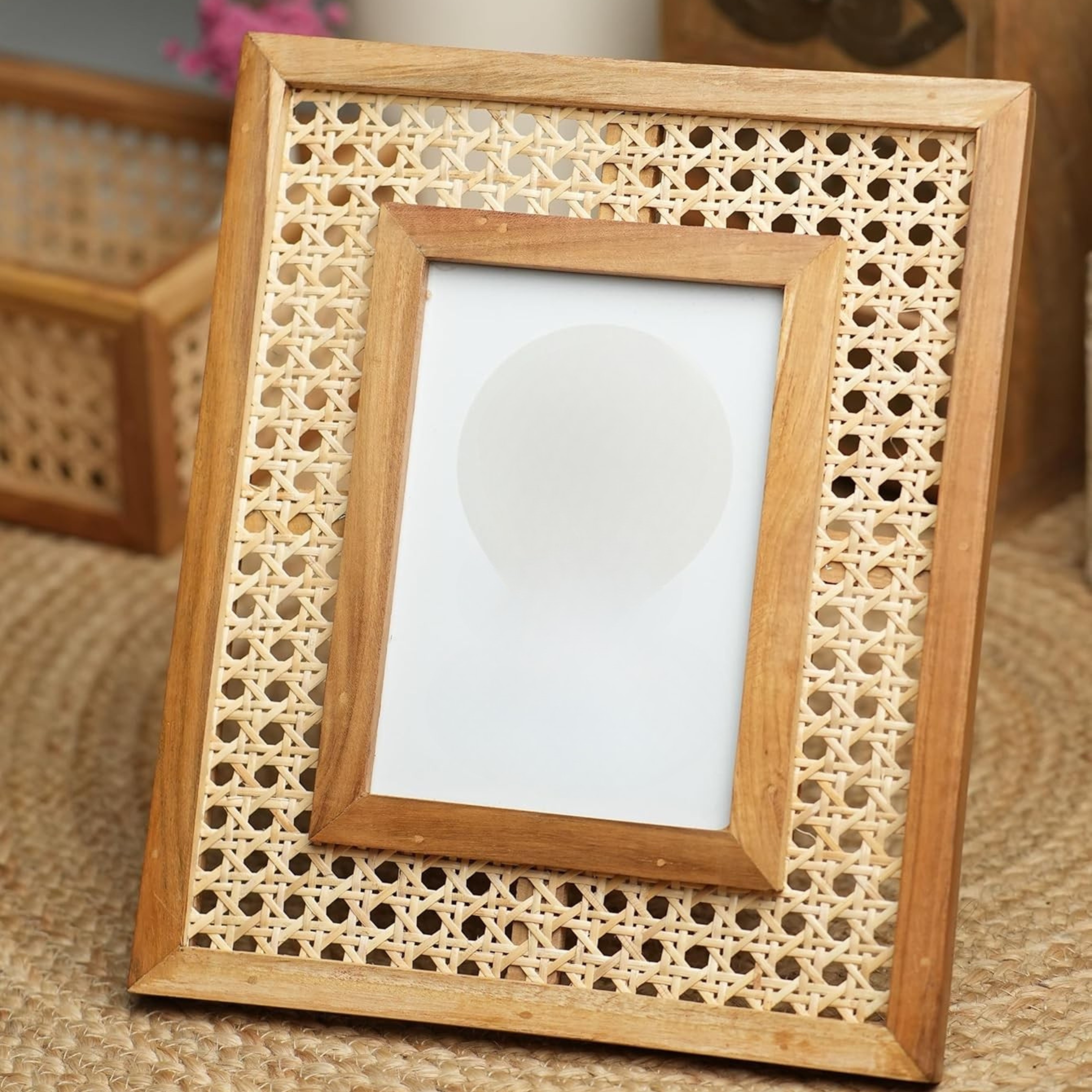 RetroVesta Handcrafted Wooden Photo Frame