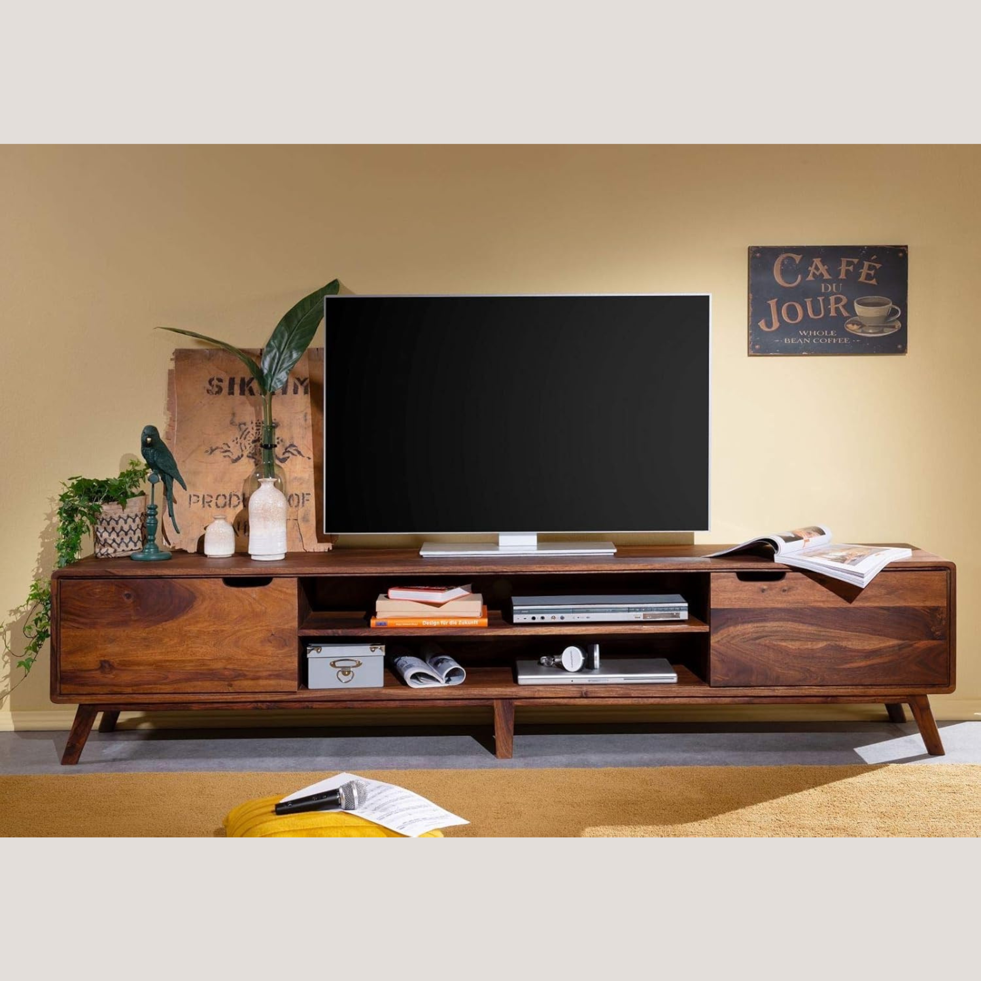 RetroVesta Brand Modern Wooden TV Cabinet