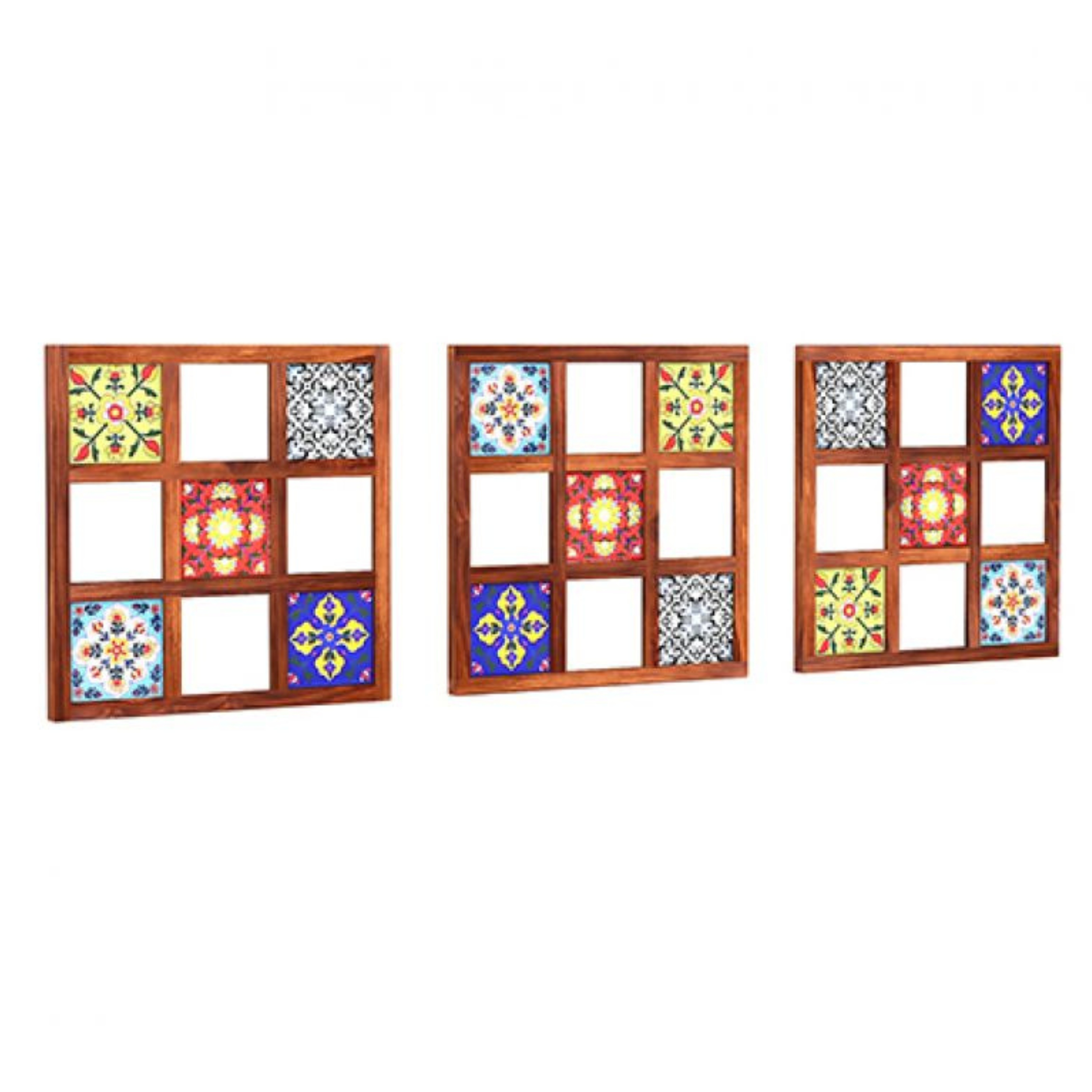 RetroVesta Wall Mirror Panel Set