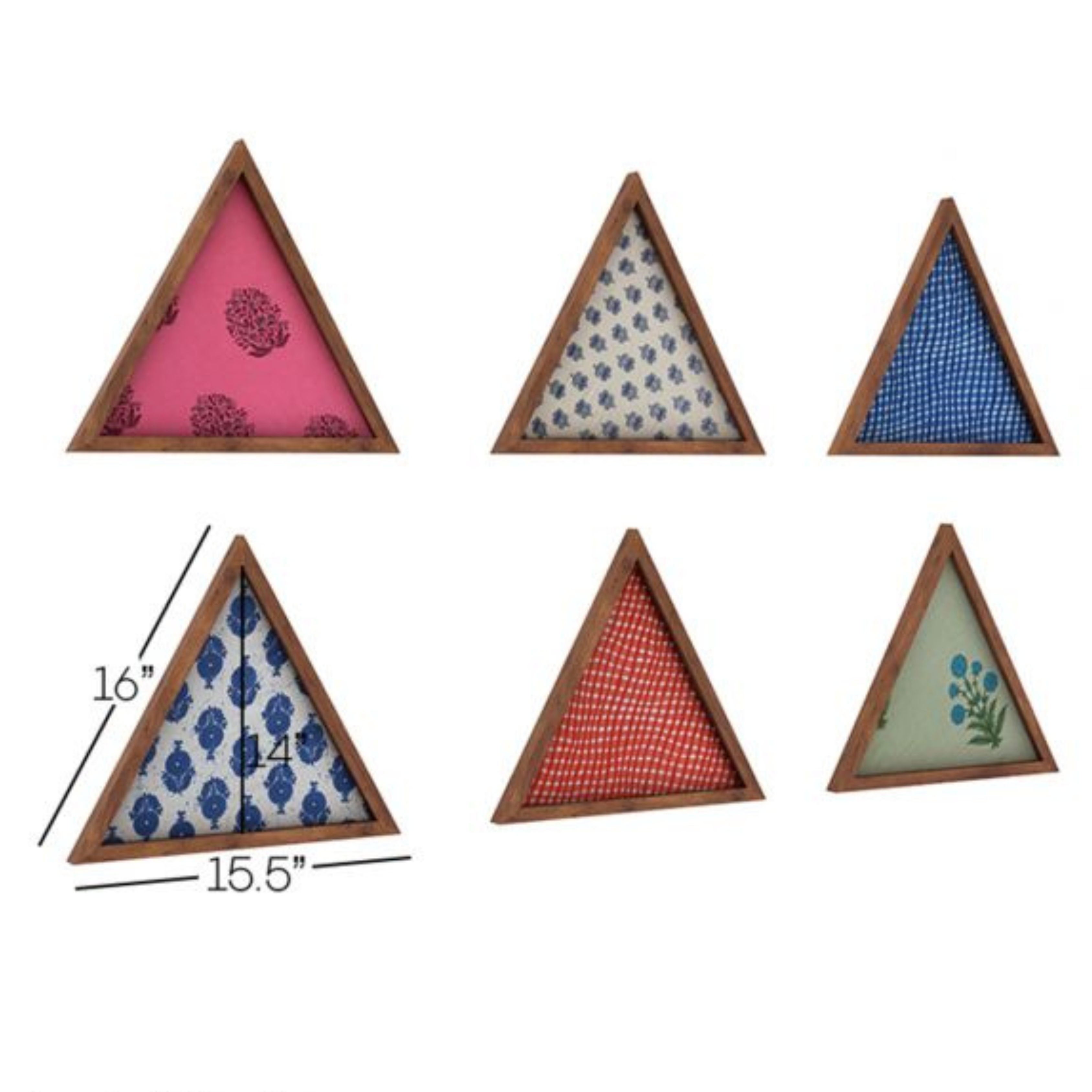 RetroVesta Geometric Multi-Patterned Wall Art