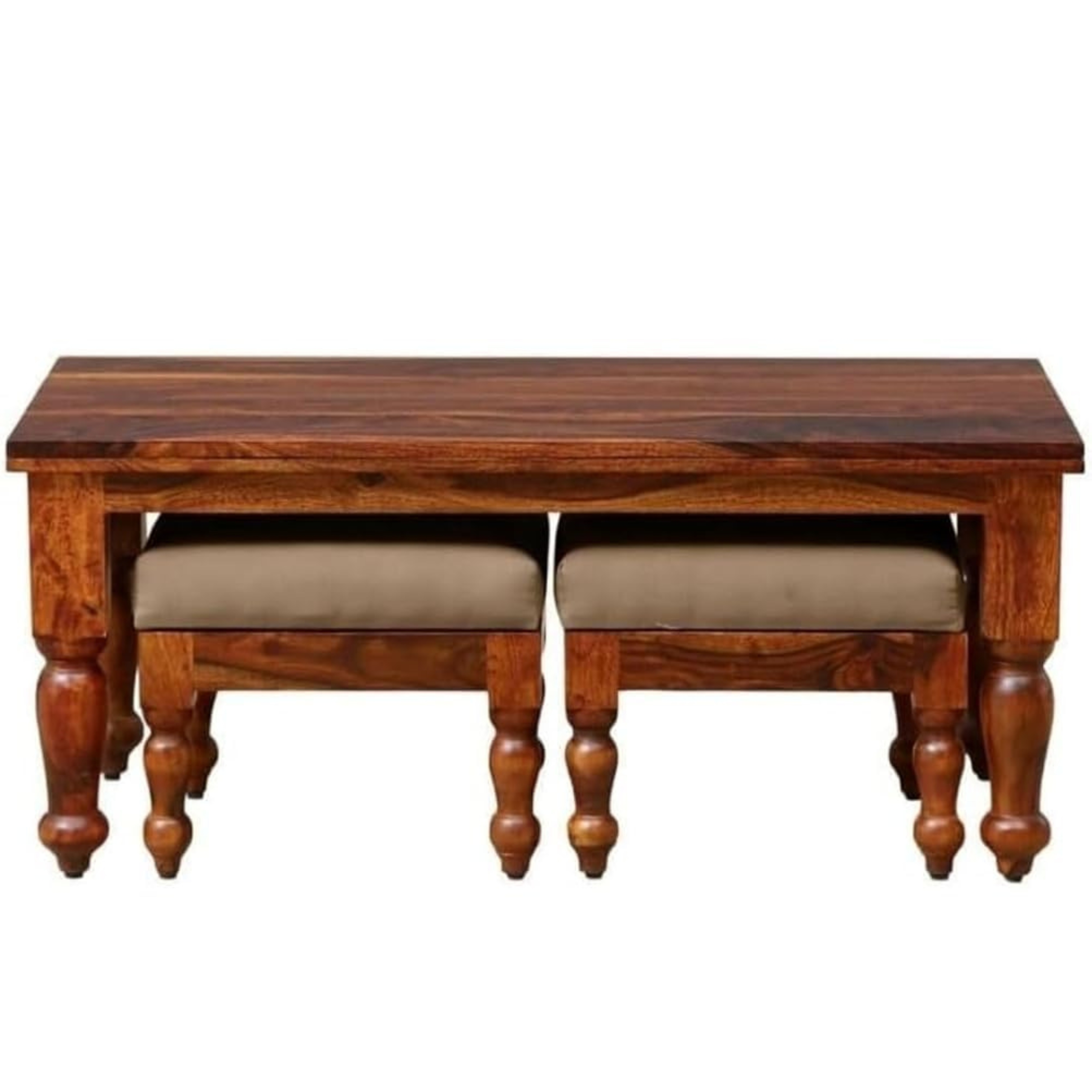 RetroVesta Brand Wooden Coffee Table Set